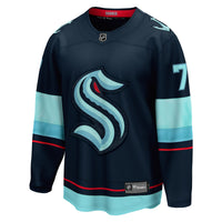 Jordan Eberle Seattle Kraken Hockey Jersey, Navy Breakaway Home Sportswear Jersey Shirt, Long Sleeve Hockey Sweater Jersey, Casual Gift for Men