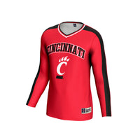 Cincinnati Bearcats Volleyball Jersey, Red Fashion Sportswear Jersey Shirt, Lightweight Breathable Athletic Jersey, Casual Gift for Men