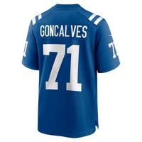 Matt Goncalves Indianapolis Colts Football Jersey, Royal Sportswear Jersey Shirt, Lightweight Breathable Athletic Jersey, Casual Gift for Men