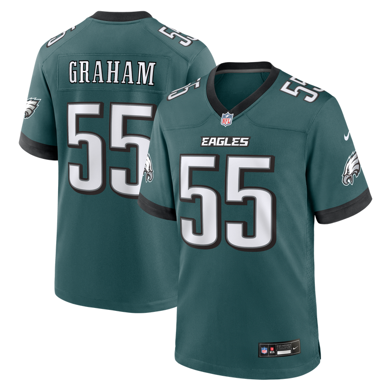 Brandon Graham Philadelphia Eagles Football Jersey, Sportswear Jersey Shirt, Lightweight Breathable Athletic Jersey, Casual Gift for Men