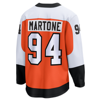 Porter Martone Philadelphia Flyers Hockey Jersey, Orange Sportswear Jersey Shirt, Long Sleeve Hockey Sweater Jersey, Casual Gift for Men