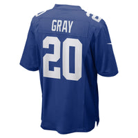 Eric Gray New York Giants Football Jersey, Royal Game Sportswear Jersey Shirt, Lightweight Breathable Athletic Jersey, Casual Gift for Men