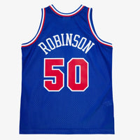 NBA David Robinson 1992 All-Star West Authentic Basketball Jersey, Sportswear Jersey Shirt, Sleeveless Athletic Tank Jersey, Casual Gift for Men