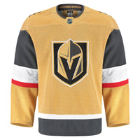 Vegas Golden Knights Hockey Jersey, Gold Sportswear Jersey Shirt, Long Sleeve Hockey Sweater Jersey, Casual Gift for Men, Style 201897988