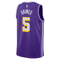 Quentin Grimes Los Angeles Lakers Basketball Jersey, Purple Sportswear Jersey Shirt, Sleeveless Athletic Tank Jersey, Casual Gift for Men