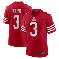 Christian Kirk San Francisco 49ers Football Jersey, Scarlet Sportswear Jersey Shirt, Lightweight Breathable Athletic Jersey, Casual Gift for Men