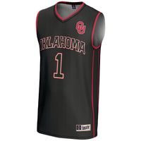 Oklahoma Sooners Lightweight Basketball Jersey, Black Sportswear Jersey Shirt, Sleeveless Athletic Tank Jersey, Casual Gift for Men