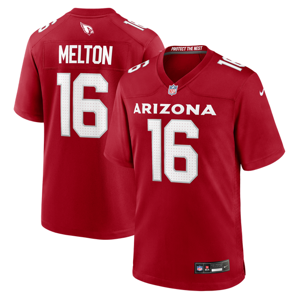 Arizona Cardinals Max Melton Cardinal Team Game Jersey