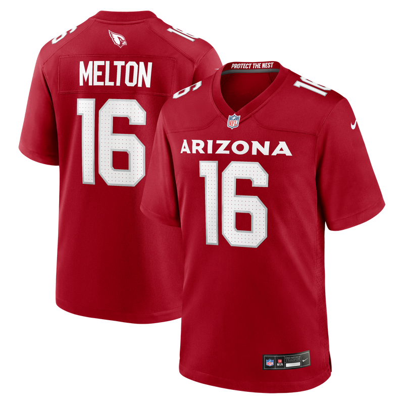 Max Melton Arizona Cardinals Football Jersey, Cardinal Game Sportswear Jersey Shirt, Lightweight Breathable Athletic Jersey, Casual Gift for Men