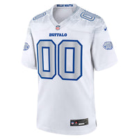 Buffalo Bills Football Jersey, White Game Sportswear Jersey Shirt, Lightweight Breathable Athletic Jersey, Casual Gift for Men