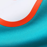 Jordyn Brooks Miami Dolphins Football Jersey, Aqua Game Sportswear Jersey Shirt, Lightweight Breathable Athletic Jersey, Casual Gift for Men