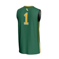 William & Mary Tribe Basketball Jersey, Green Fashion Lightweight Sportswear Jersey Shirt, Sleeveless Athletic Tank Jersey, Casual Gift for Men