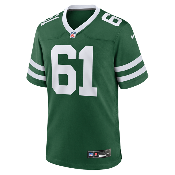 New York Jets Max Mitchell Legacy Green Team Game Jersey
