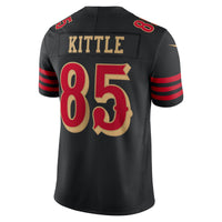 George Kittle San Francisco 49ers Football Jersey, Black Sportswear Jersey Shirt, Lightweight Breathable Athletic Jersey, Casual Gift for Men