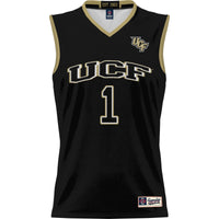 UCF Knights Basketball Jersey, Black Lightweight Sportswear Jersey Shirt, Sleeveless Athletic Tank Jersey, Casual Gift for Men