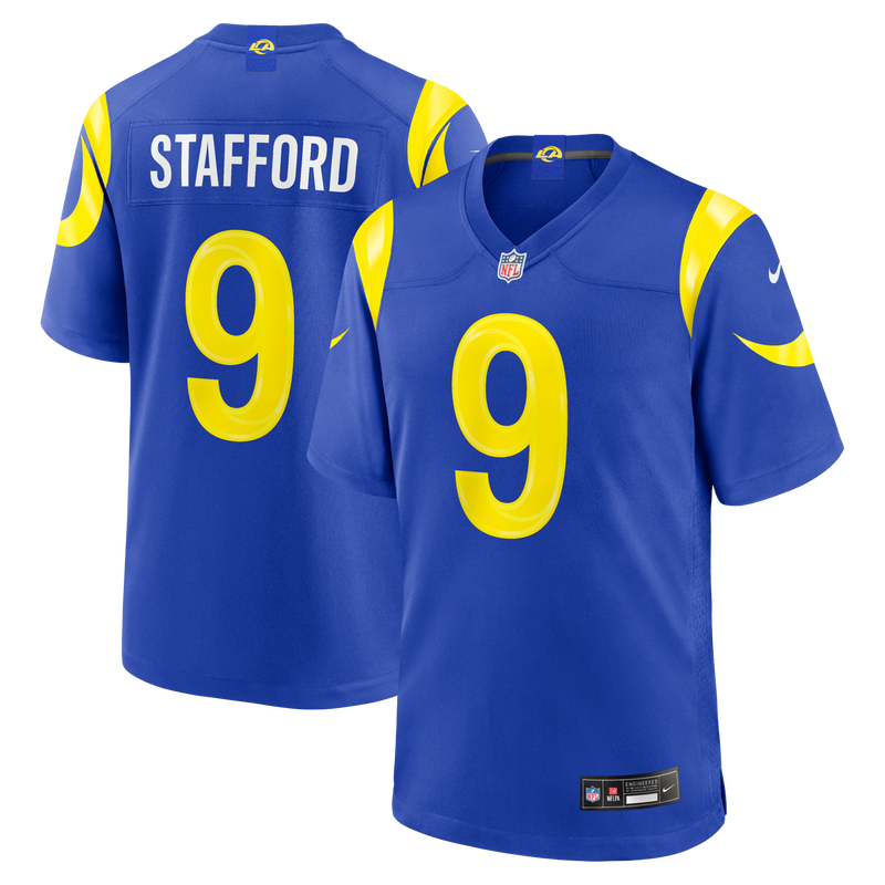 Matthew Stafford Los Angeles Rams Football Jersey, Sportswear Jersey Shirt, Lightweight Athletic Jersey, Casual Gift for Men, Style 203376653