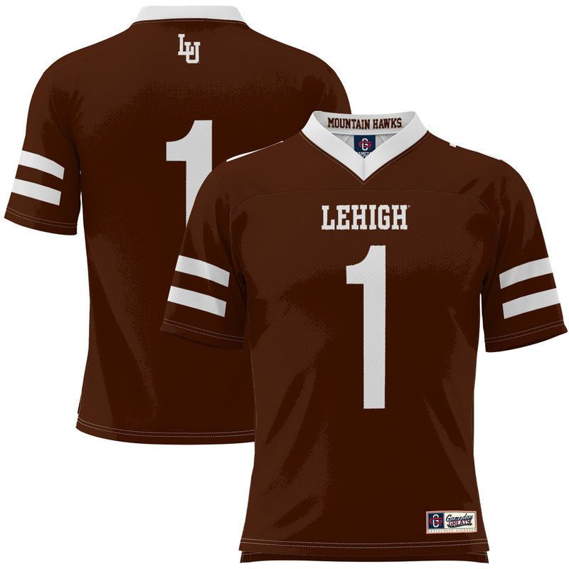 Brown Football Jersey, Sportswear Jersey Shirt, Lightweight Breathable Athletic Jersey, Casual Gift for Men, Style 200425355