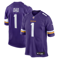 Number Dad Minnesota Vikings Football Jersey, Purple Game Sportswear Jersey Shirt, Lightweight Breathable Athletic Jersey, Casual Gift for Men