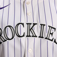 Colorado Rockies Baseball Jersey, White Sportswear Jersey Shirt, Lightweight Breathable Athletic Jersey, Casual Gift for Men, Style 201865816