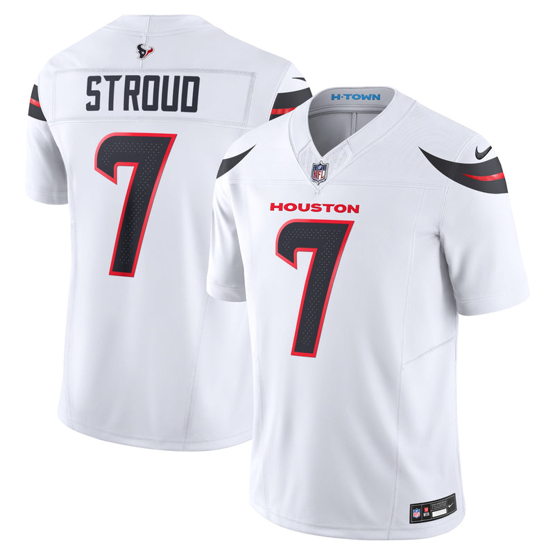 C.J. Stroud Houston Texans Football Jersey, White Limited Sportswear Jersey Shirt, Lightweight Breathable Athletic Jersey, Casual Gift for Men