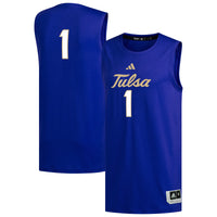 Tulsa Golden Hurricane Basketball Jersey, Royal Replica Sportswear Jersey Shirt, Sleeveless Athletic Tank Jersey, Casual Gift for Men