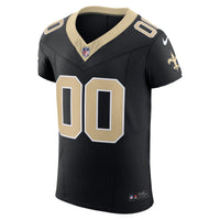 New Orleans Saints Football Jersey, Black Elite Sportswear Jersey Shirt, Lightweight Breathable Athletic Jersey, Casual Gift for Men