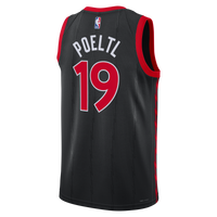 Jakob Poeltl Toronto Raptors Basketball Jersey, Black Swingman Sportswear Jersey Shirt, Sleeveless Athletic Tank Jersey, Casual Gift for Men