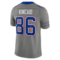 Dalton Kincaid Buffalo Bills Football Jersey, Gray Limited Sportswear Jersey Shirt, Lightweight Breathable Athletic Jersey, Casual Gift for Men