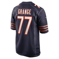 Red Grange Chicago Bears Football Jersey, Navy Sportswear Jersey Shirt, Lightweight Breathable Athletic Jersey, Casual Gift for Men
