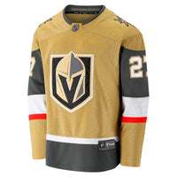 Shea Theodore Vegas Golden Knights Hockey Jersey, Gold Breakaway Sportswear Jersey Shirt, Long Sleeve Hockey Sweater Jersey, Casual Gift for Men
