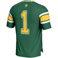 NDSU Bison Football Jersey, Green Sportswear Jersey Shirt, Lightweight Breathable Athletic Jersey, Casual Gift for Men, Style 5234331