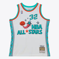 NBA Karl Malone 1996 All-Star Swingman Authentic Basketball Jersey, Sportswear Jersey Shirt, Sleeveless Athletic Jersey, Casual Gift for Men