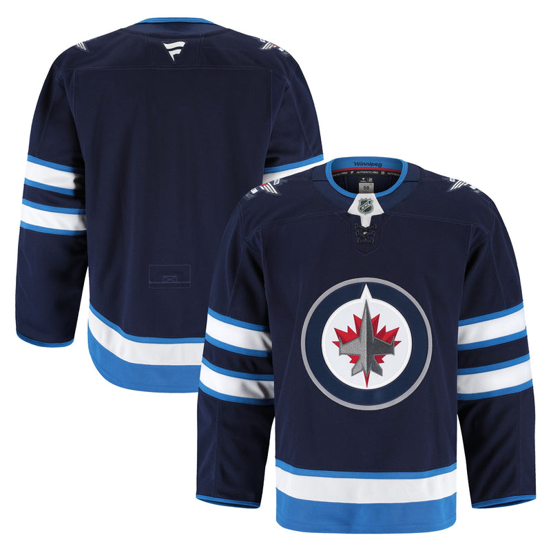 Winnipeg Jets Hockey Jersey, Navy Authentic Sportswear Jersey Shirt, Long Sleeve Hockey Sweater Jersey, Casual Gift for Men, Style 201897971