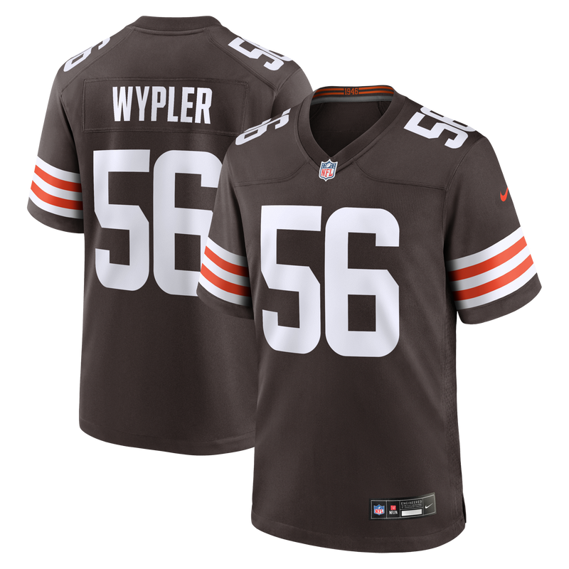 Luke Wypler Cleveland Browns Football Jersey, Brown Game Sportswear Jersey Shirt, Lightweight Breathable Athletic Jersey, Casual Gift for Men