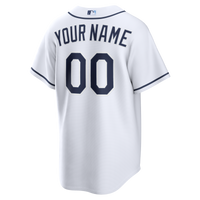 Tampa Bay Rays Baseball Jersey, White Sportswear Jersey Shirt, Lightweight Breathable Athletic Jersey, Casual Gift for Men, Style 2001912819