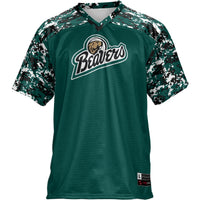 Bemidji State Beavers Football Jersey, Green Sportswear Jersey Shirt, Lightweight Breathable Athletic Jersey, Casual Gift for Men