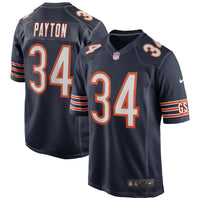 Walter Payton Chicago Bears Football Jersey, Navy Game Sportswear Jersey Shirt, Lightweight Breathable Athletic Jersey, Casual Gift for Men