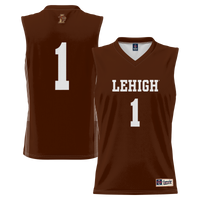 Lehigh Mountain Hawks Basketball Jersey, Brown Sportswear Jersey Shirt, Sleeveless Athletic Tank Jersey, Casual Gift for Men, Style 200939475