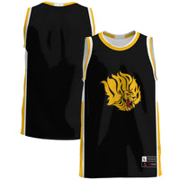 Arkansas Pine Bluff Golden Lions Basketball Jersey, Gold Sportswear Jersey Shirt, Sleeveless Athletic Tank Jersey, Casual Gift for Men
