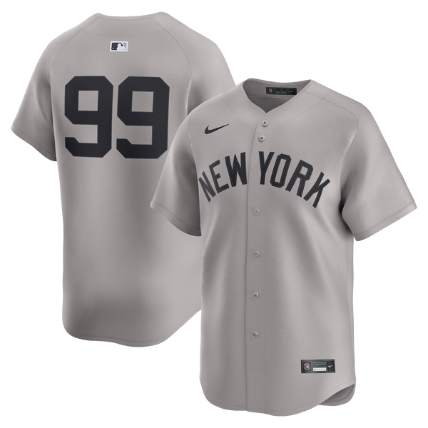 New York Yankees Aaron Judge Gray Road Limited Player Jersey