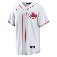 TJ Friedl Cincinnati Reds Baseball Jersey, White Replica Sportswear Jersey Shirt, Lightweight Breathable Athletic Jersey, Casual Gift for Men