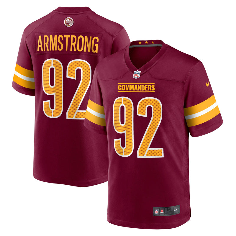 Dorance Armstrong Washington Commanders Football Jersey, Sportswear Jersey Shirt, Lightweight Breathable Athletic Jersey, Casual Gift for Men