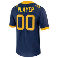West Virginia Mountaineers Football Jersey, Navy Replica Sportswear Jersey Shirt, Lightweight Breathable Athletic Jersey, Casual Gift for Men