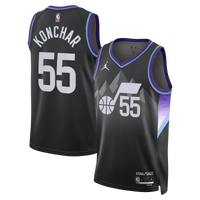 John Konchar Utah Jazz Basketball Jersey, Black Swingman Sportswear Jersey Shirt, Sleeveless Athletic Tank Jersey, Casual Gift for Men