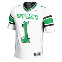 North Dakota Football Jersey, White Sportswear Jersey Shirt, Lightweight Breathable Athletic Jersey, Casual Gift for Men