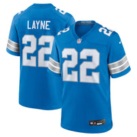 Bobby Layne Detroit Lions Football Jersey, Blue Game Sportswear Jersey Shirt, Lightweight Breathable Athletic Jersey, Casual Gift for Men