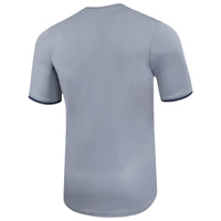 Illinois Fighting Illini Baseball Jersey, Gray Limited Sportswear Jersey Shirt, Lightweight Breathable Athletic Jersey, Casual Gift for Men