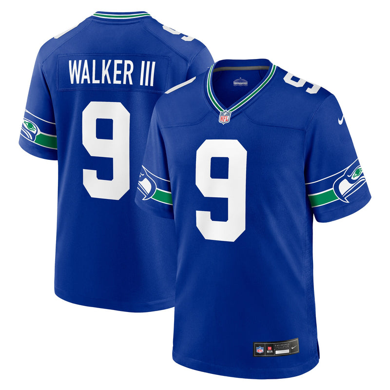 Kenneth Walker III Seattle Seahawks Football Jersey, Sportswear Jersey Shirt, Lightweight Athletic Jersey, Casual Gift for Men, Style 5257805