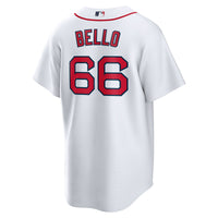 Brayan Bello Boston Red Sox Baseball Jersey, White Replica Sportswear Jersey Shirt, Lightweight Breathable Athletic Jersey, Casual Gift for Men