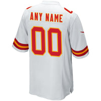 Kansas City Chiefs Football Jersey, White Game Sportswear Jersey Shirt, Lightweight Breathable Athletic Jersey, Casual Gift for Men